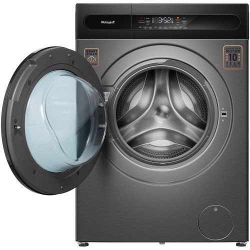 Стиральная машина с сушкой Weissgauff WMD 49411 DC Inverter Steam Grey (q)