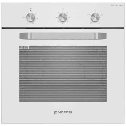 Встраиваемый электрический духовой шкаф Meferi MEO604WH LIGHT (h)