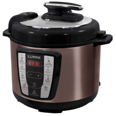 Мультиварка-скороварка Lumme LU-1450 бронзовый агат (q)