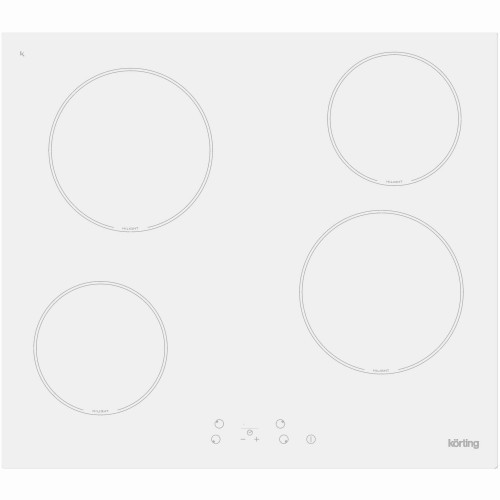 Встраиваемая электрическая панель Korting HK 60001 BW (q)