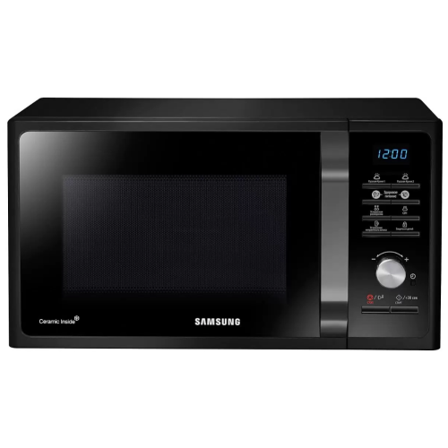 Микроволновая печь соло Samsung MS23F302TAK/BW (q)