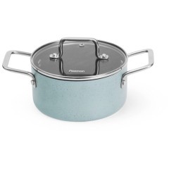 Кастрюля FISSMAN MINI CHEF 14x6,5см / 0,95л с крышкой (алюминий) (h)