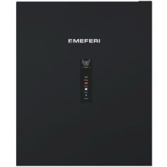 Холодильник двухкамерный Meferi MFR200BK TOTAL NO FROST COMBI ULTRA (h)