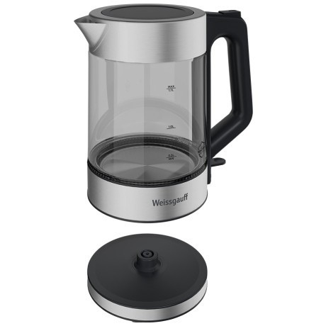 Электрочайник Weissgauff WK 1720 ECOGLASS INOX (q)