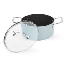 Кастрюля FISSMAN MINI CHEF 18x9см / 2,16л с крышкой (алюминий) (h)