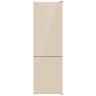 Холодильник двухкамерный Weissgauff WRK 195 D Full NoFrost Beige Glass (q)