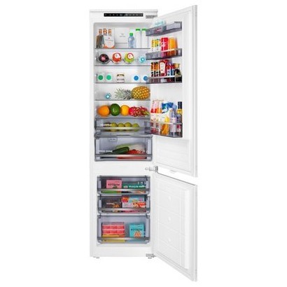 Встраиваемый двухкамерный холодильник Maunfeld MBF193SLFWGR Inverter (q)