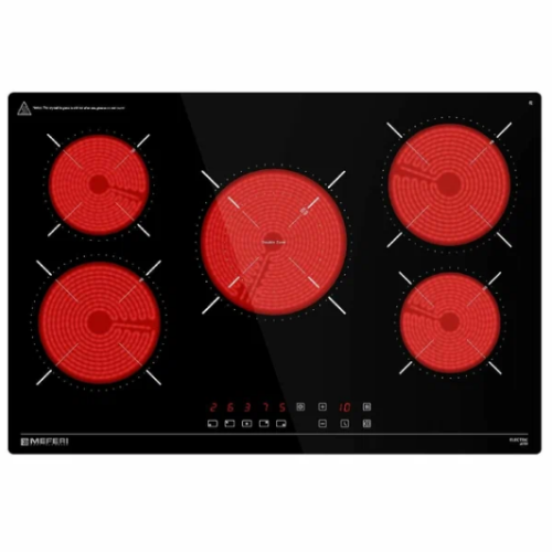 Встраиваемая электрическая панель MEFERI MEH755BK ULTRA (h)