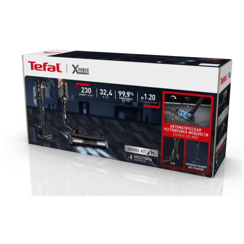 Вертикальный пылесос Tefal X-FORCE FLEX 15.60 PRO TY99F1WO (h)