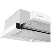 Встраиваемая вытяжка Weissgauff TEL 600 2M White Glass (q)