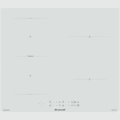 Встраиваемая индукционная варочная панель Brandt BPI364DPW (q)x