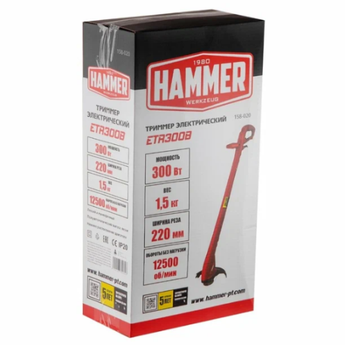 Триммер для газона Hammer ETR300B (q)