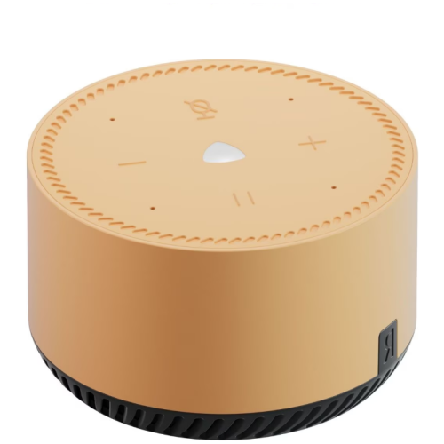 Умная колонка Яндекс Станция Лайт с Алисой бежевый капучино (YNDX-00025B) (h)