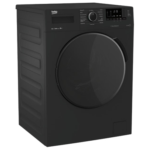 Стиральная машина Beko WSPE6H612A антрацит (q)