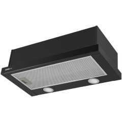 Встраиваемая вытяжка HOMSair FLAT 60 Glass черный (h)