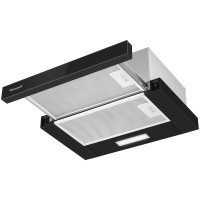 Встраиваемая вытяжка Weissgauff TEL 450 Black Glass (q)
