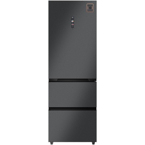 Холодильник (Side-by-Side) Weissgauff WFD 450 Total NoFrost Inverter Dark Grey Built-in (h)