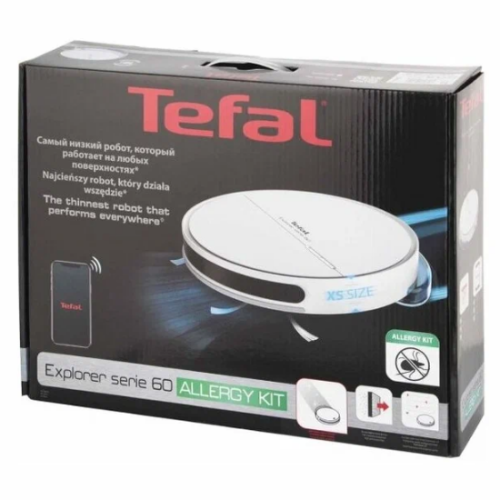 Робот-пылесос Tefal X-PLORER SERIE 60 ALLERGY RG7447WH (q)
