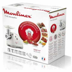 Электромясорубка Moulinex с овощерезкой HV8 ME626132 (q)