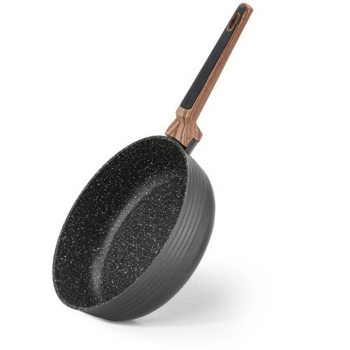 Сковорода глубокая FISSMAN DIAMOND 24x7,2см (алюминий) (h)