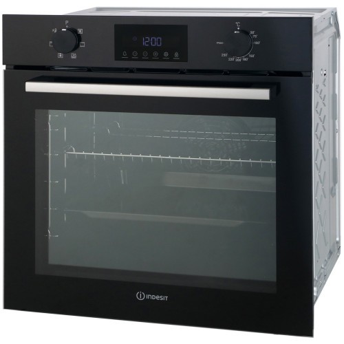 Встраиваемый электрический духовой шкаф Indesit IFE 3644 BL (h)