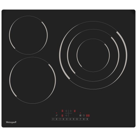 Встраиваемая электрическая панель Weissgauff HV 633 BS (q)