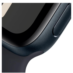 Apple Watch SE (2024) 44mm Midnight Aluminium Case with Midnight Sport Band (M/L)