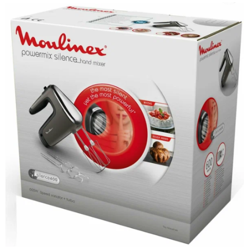 Миксер ручной Moulinex Powermix Silence HM650E10 (q)