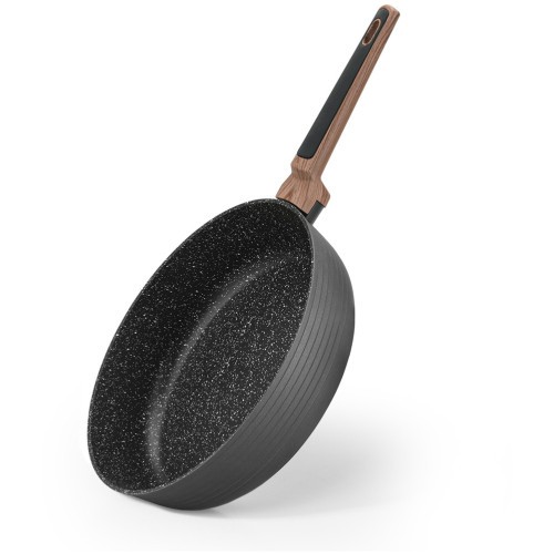 Сковорода глубокая FISSMAN DIAMOND 28x7,5см (алюминий) (h)