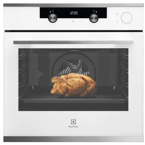 Встраиваемый электрический духовой шкаф Electrolux OKC5H50W, белый (q)