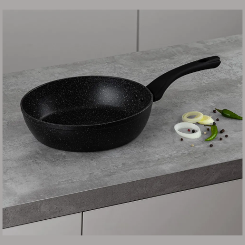 Глубокая Сковорода глубокая FISSMAN FIORE 26x6,8см (алюминий) (h)