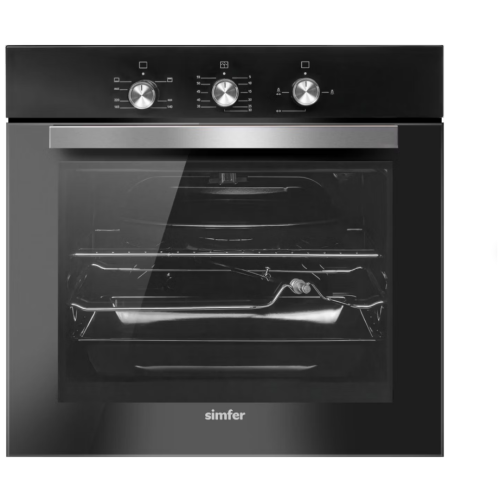 Встраиваемый газовый духовой шкаф Simfer B6GB12016 (q)