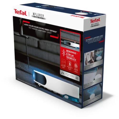 Робот-пылесос Tefal X-Plorer Serie 130AI Animal & Allergy RG9077WH (q)