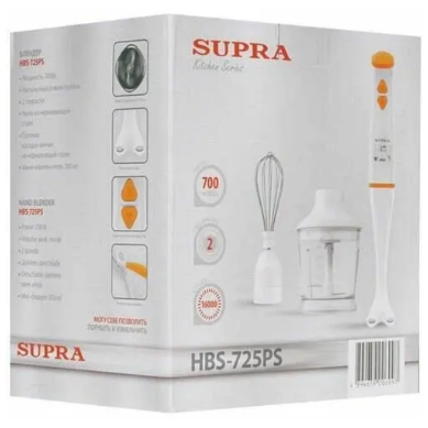 Блендер погружной Supra HBS-725PS (h)