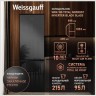 Холодильник двухкамерный Weissgauff WRK 185 Total NoFrost Inverter Black Glass (h)