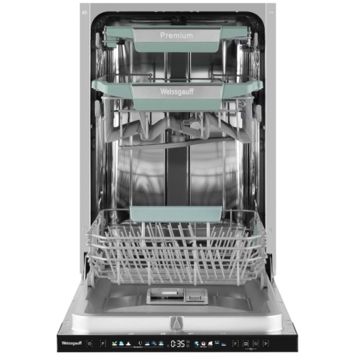 Встраиваемая посудомоечная машина Weissgauff BDW 4160 Real Touch DC Inverter Timer Floor (q)
