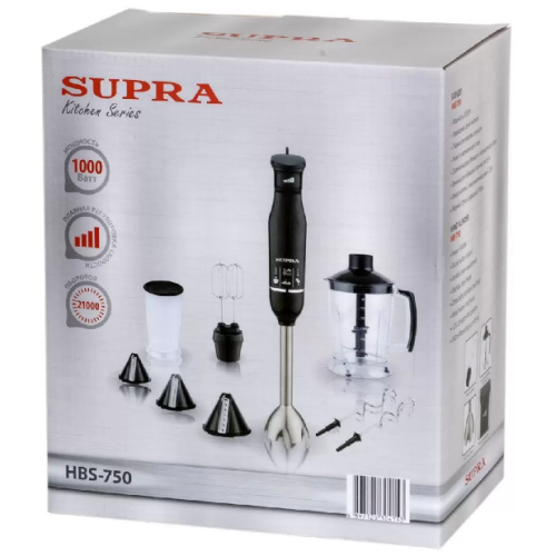 Блендер погружной SUPRA HBS-750 (h)