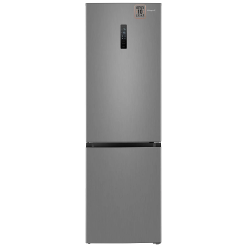 Встраиваемый двухкамерный холодильник Weissgauff WRKI 2000 Total NoFrost Inverter Premium Ecofresh Inox (q)