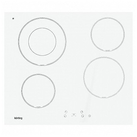 Встраиваемая электрическая панель KORTING HK 62001 BW (h)