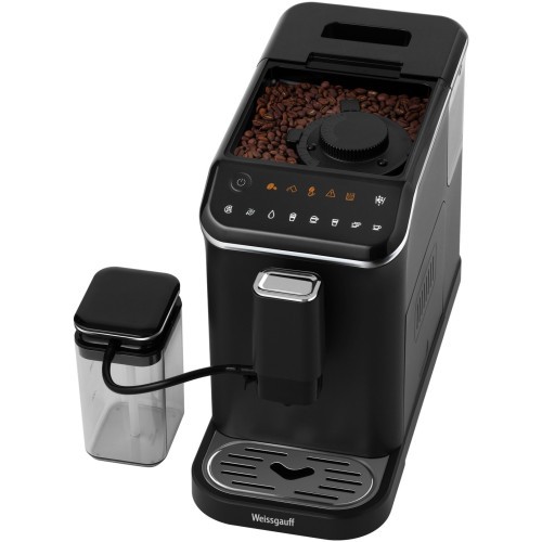 Кофемашина Weissgauff WCM-325 Black Automatic Touch Cappuccino (q)