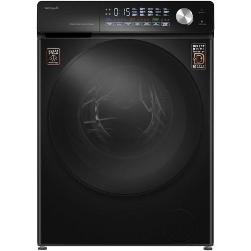 Cтиральная машина Weissgauff WM 45126 Steam Direct Drive Matt Black (q)