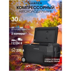 Автомобильный холодильник Harper CRF-30 (q)