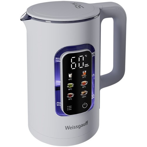 Электрочайник Weissgauff WK 1500 Dw Touch BodyCool (q)