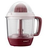 Соковыжималка для цитрусовых Scarlett SC-JE50C08 (белый с красным) (h)