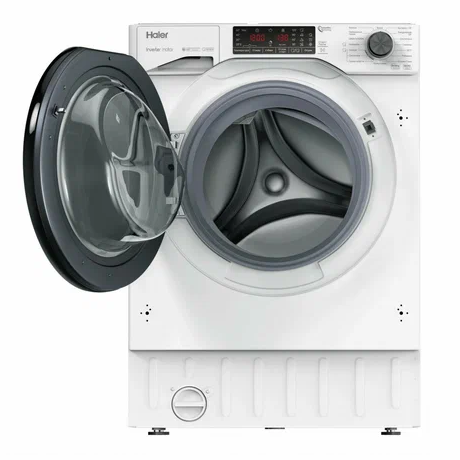 Встраиваемая стиральная машина Haier HWDQ90B416FWB-RU (q)