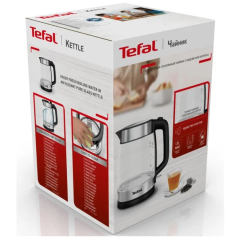 Электрочайник Tefal Glass Kettle KI700830 (q)