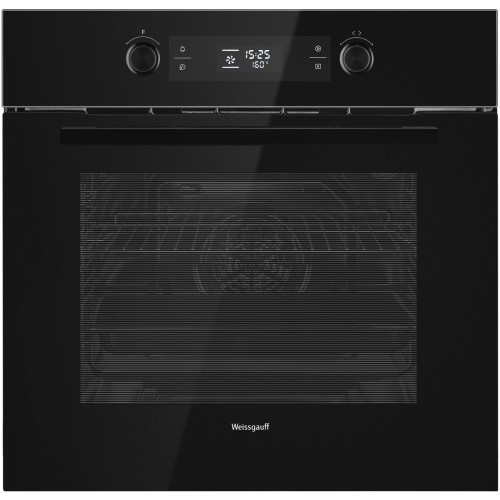 Встраиваемый электрический духовой шкаф Weissgauff EOM 691 PDBS Steam Clean Black Edition (q)