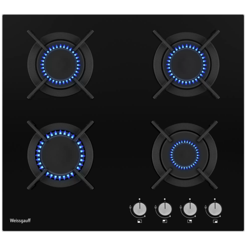 Встраиваемая газовая панель Weissgauff HG 640 BGV (q)