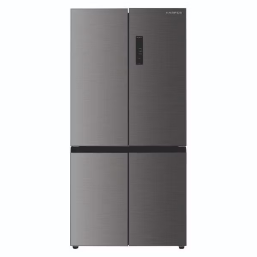 Холодильник (Side-by-Side) Harper RH6966BW black glass (q)