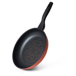 Сковорода FISSMAN CITRUS 26x5,5см цвет оранжевый (алюминий) (h)